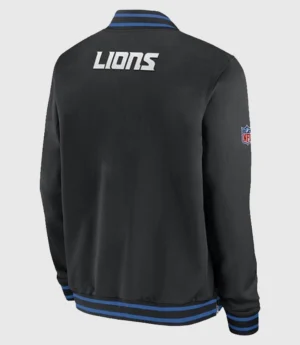 Detroit Lions Ben Johnson Bomber Jacket