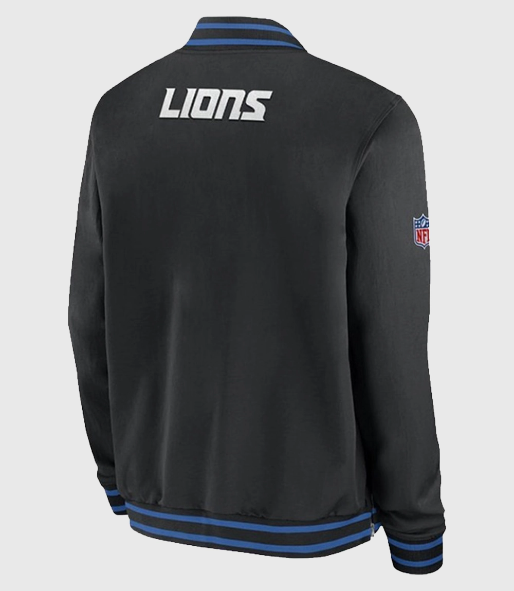 Detroit Lions Ben Johnson Bomber Jacket