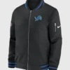 Ben Johnson Detroit Lions Bomber Jacket