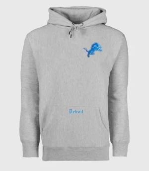 Detroit Lions Fireside Grey Hoodie