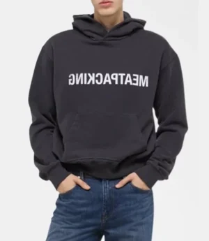 Helmut Lang Meatpacking Logo Hoodie