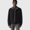Levi's Sherpa Lined Black Trucker Jacket