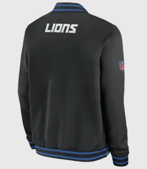 Antwaan Randle El Lions Black Bomber Jacket