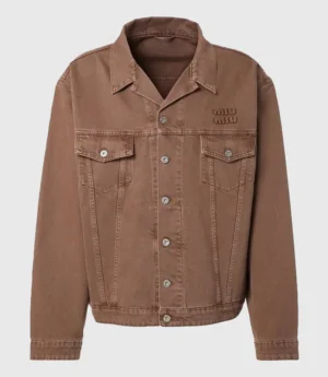 MIU MIU Brown Denim Jacket