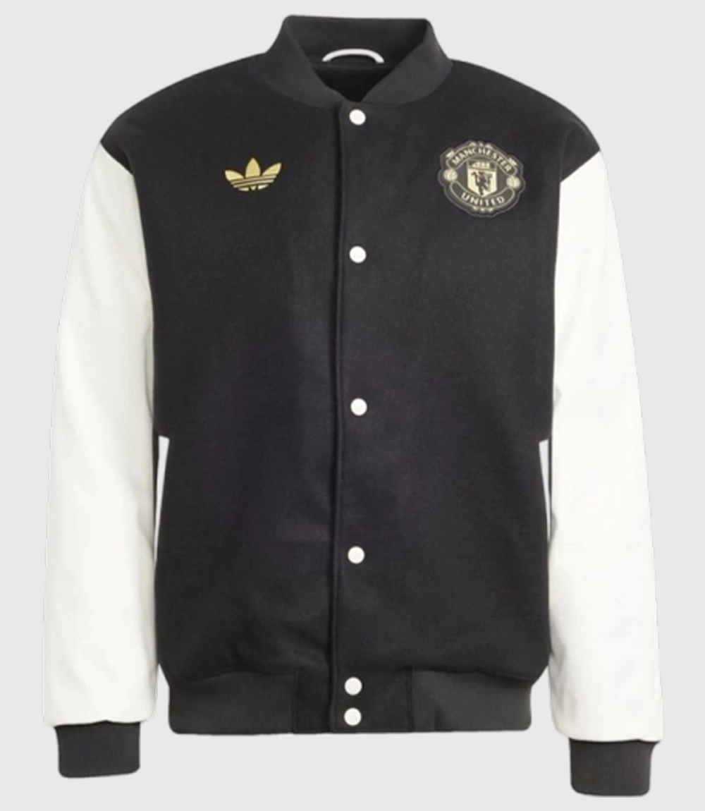 Manchester United Wool Varsity Jacket
