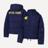 Notre Dame Navy Puffer Jacket