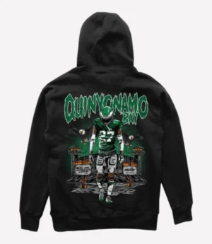 Quinyonamo Bay Black Hoodie