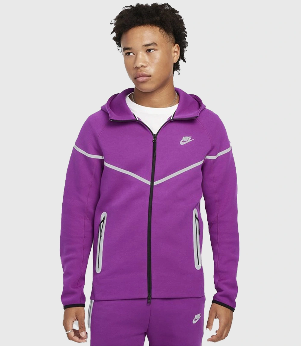 Windrunner Pink Reflective Nike Tech Jacket