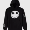 The Nightmare Before Christmas Jack Skellington Hoodie Black