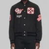 Off-White x Paris Golf Varsity Jacket