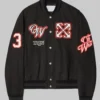 Off-White x Paris Hilinski Golf Varsity Jacket