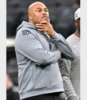 Antonio Pierce Raiders Be A Change Maker Grey Hoodie