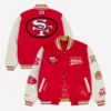 San Francisco 49ers GOLF WANG Varisty Jacket
