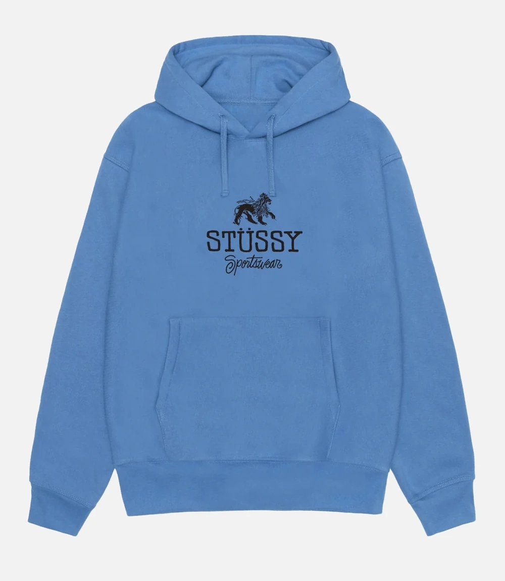 Stussy Blue Sportswear Hoodie