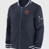 Chicago Bears Thomas Brown Bomber Blue Jacket