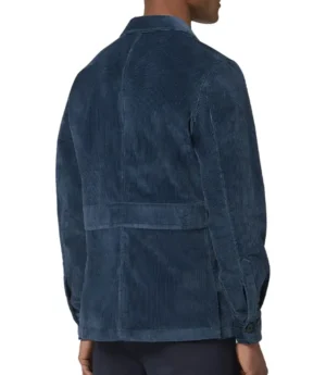 Timothée Chalamet The Late Show Navy Jacket