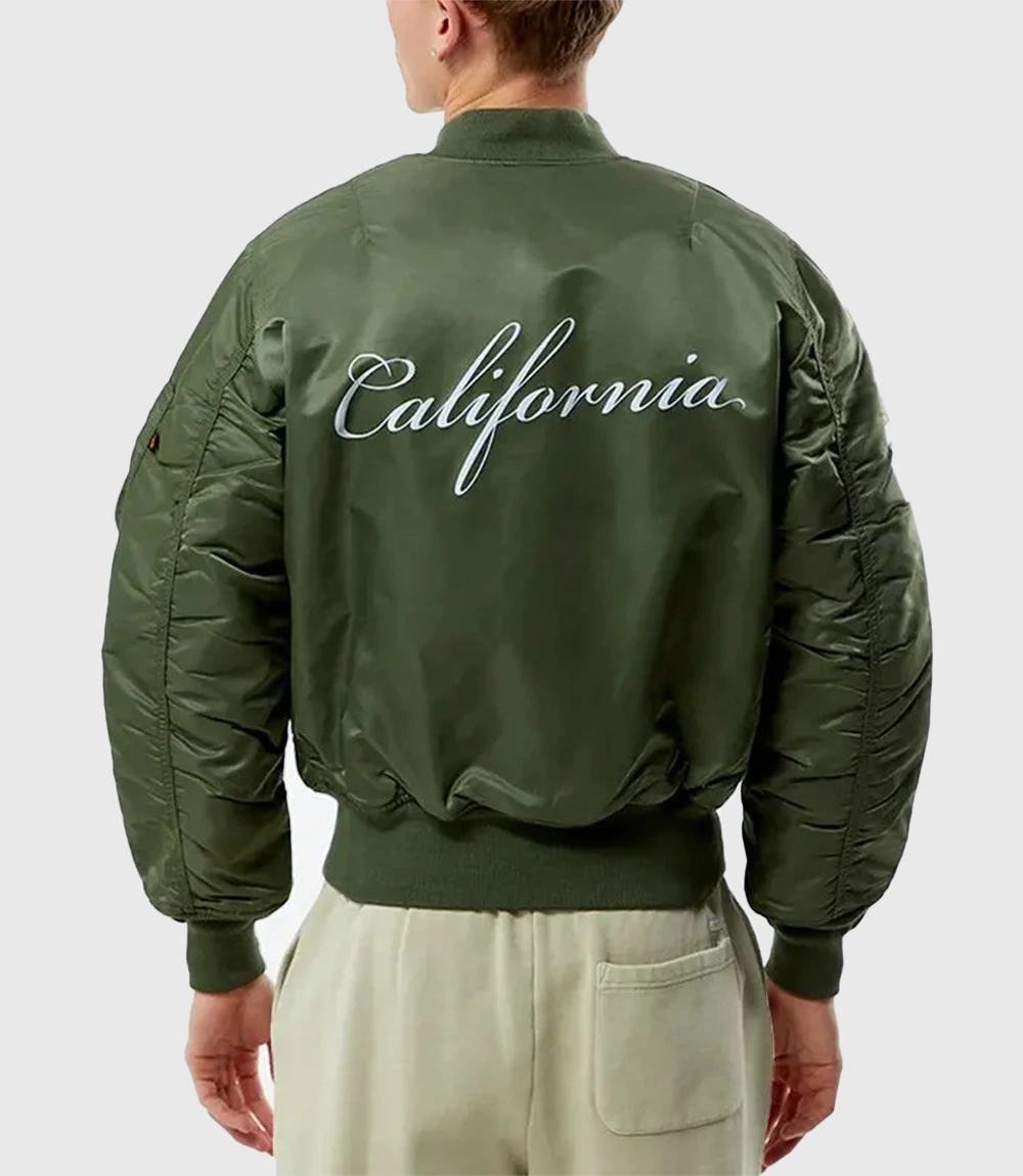 Alpha Industries CA MA-1 Bomber Jacket Green
