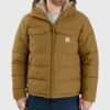 Carhartt Puffer Brown Jacket