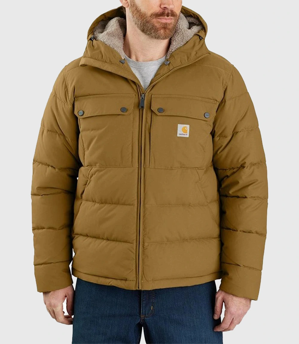 Carhartt Puffer Brown Jacket