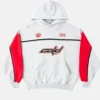 Cold Culture Training Hoodie Grey And Red