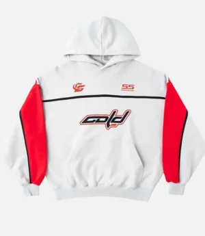 Cold Culture Training Hoodie Grey And Red
