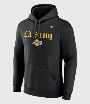 Lakers LA Strong Hoodie