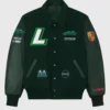 Porsche L’ART 968 Green Varsity Jacket
