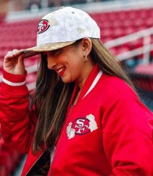 Scarlet AAPI A.P.E.X. 49ers Jacket Red
