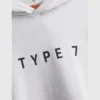 TYPE 7 Text Logo Hoodie