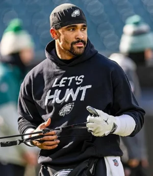 Philadelphia Eagles Jalen Hurts Let’s Hunt Hoodie Black