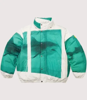 Supreme Damien Hirst Down Puffer Jacket Green
