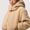 Alo Foxy Sherpa Jacket camel Brown