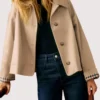 Sezane Bobby Wool Jacket Beige