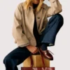 Sezane Bobby Beige Jacket Women's